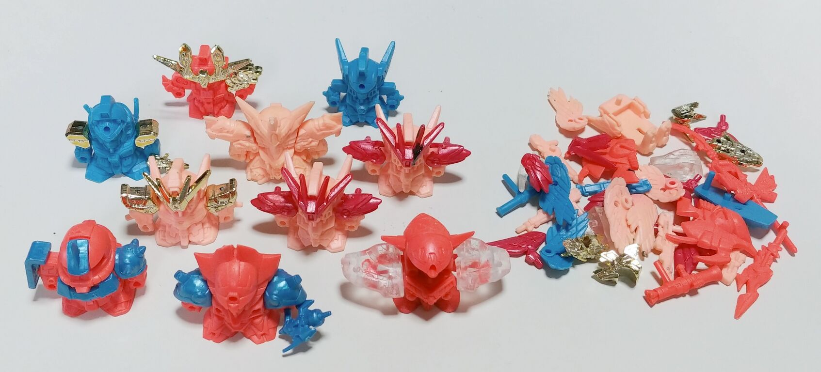 纏め開封洗浄日記 外伝中心のガン消し SDガンダムR SDR 消しゴム