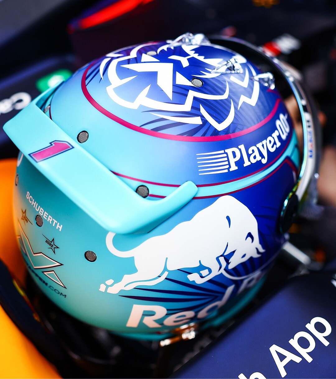 マックス・フェルスタッペン 2023 マイアミGP ヘルメット 1/4スケール