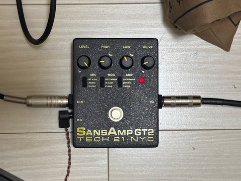 SansAmp GT2（TECH 21） : 四人冗語