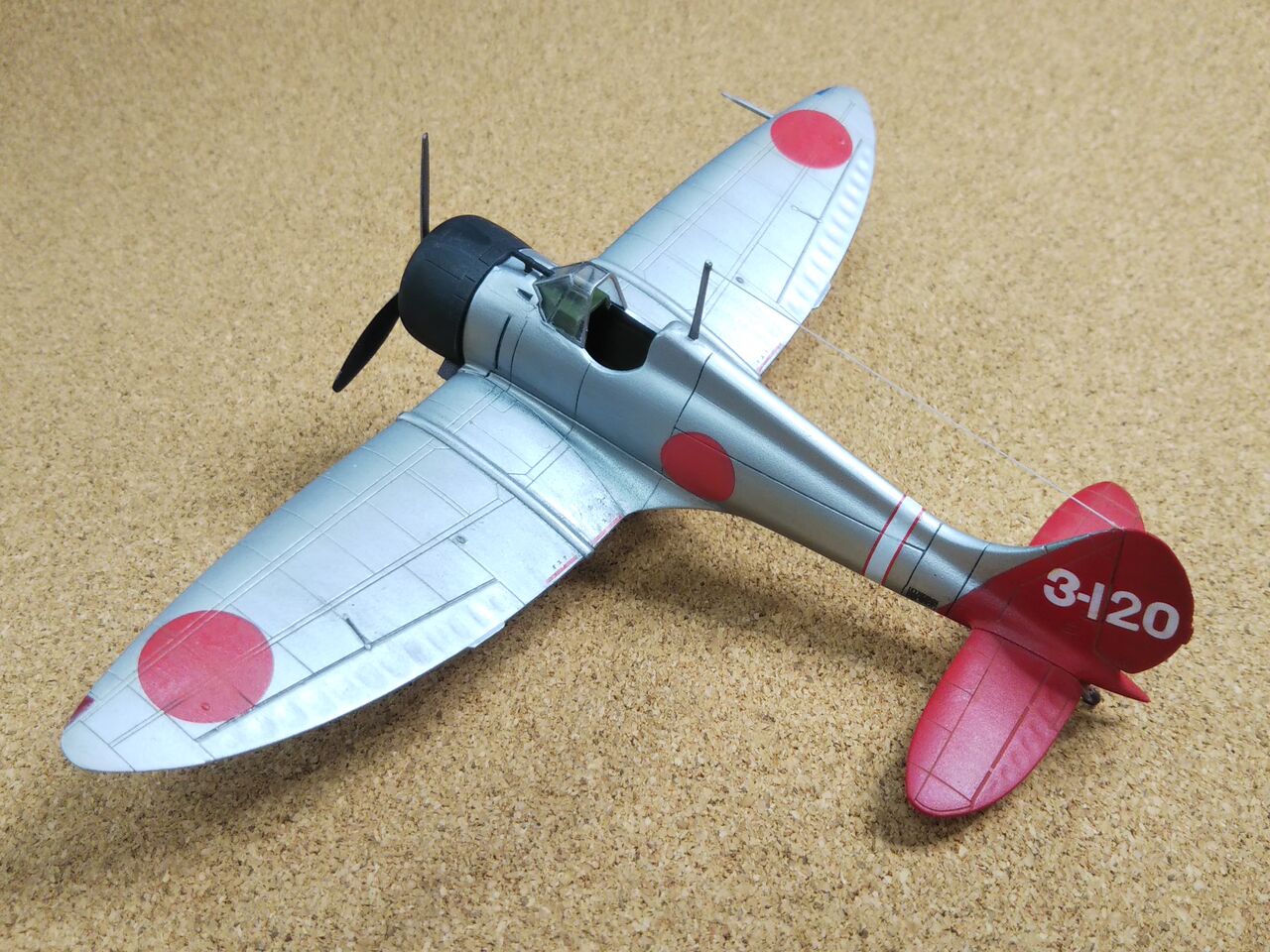 童友社 1/72 日本海軍 九六式艦上戦闘機（CLAUDE） : 常磐重工 -JOBAN