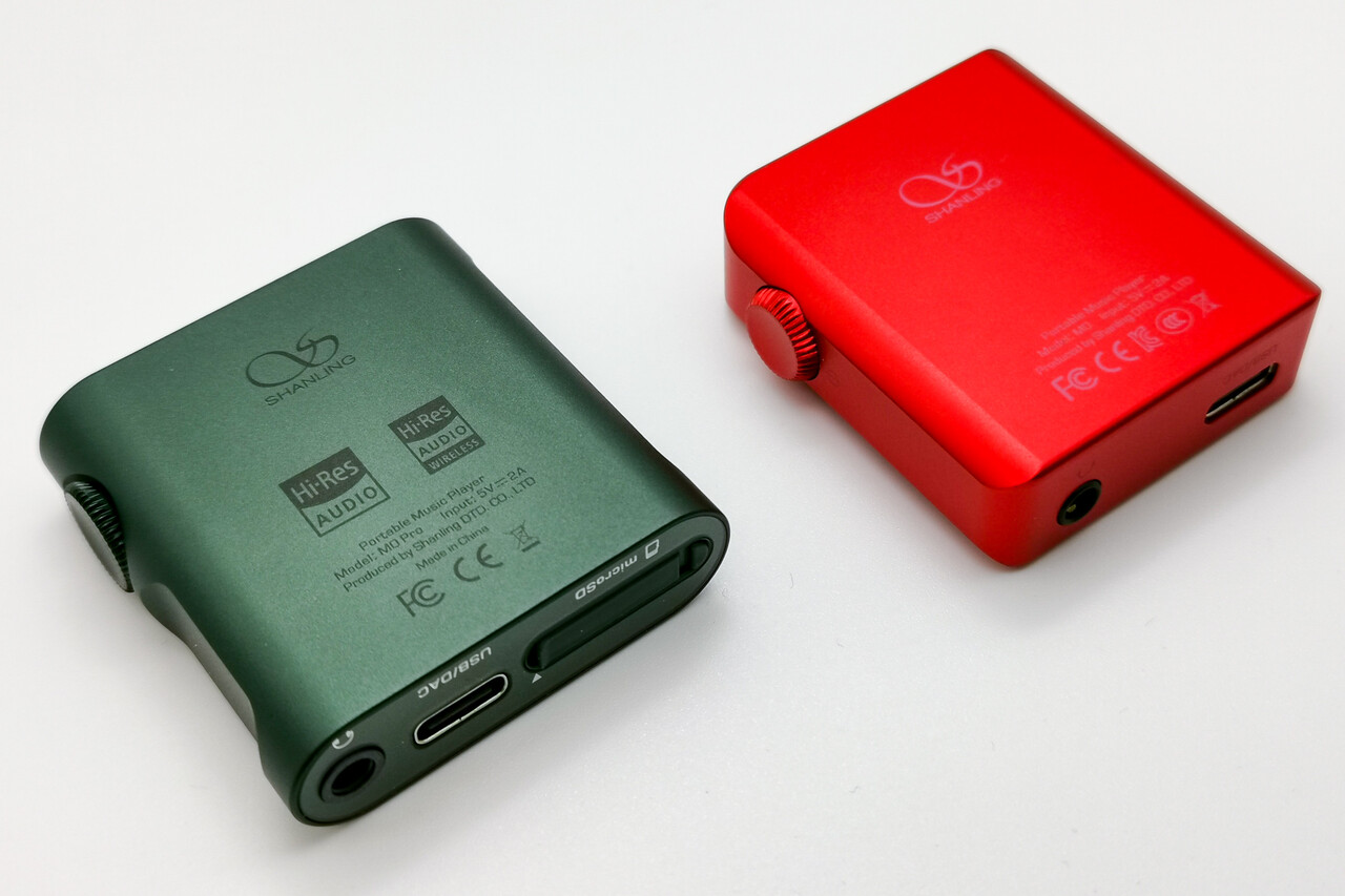 Shanling M0Pro」 わずか4.5cm、36.8gの超小型ながらデュアルDAC搭載