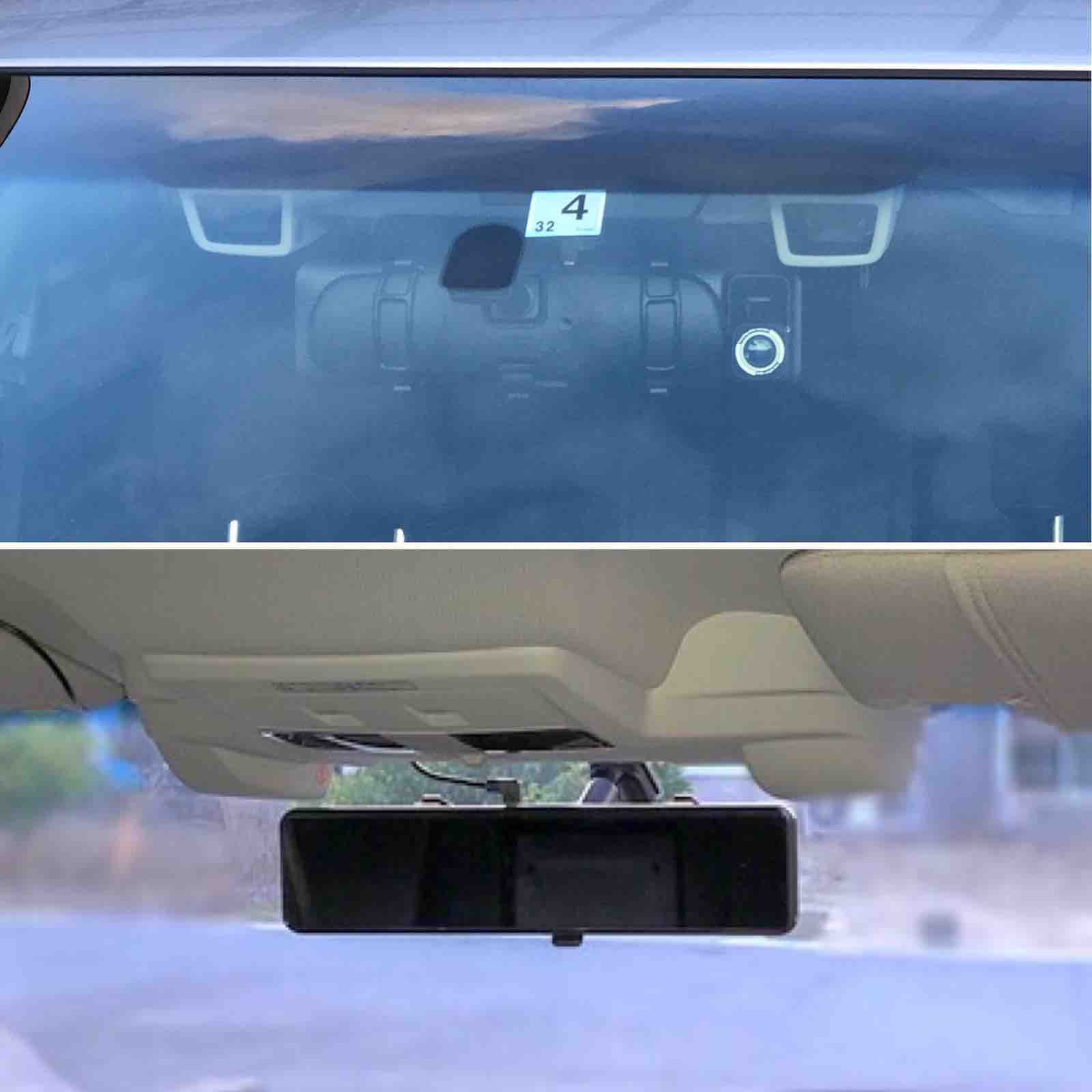 レビュー】幅広大画面で見やすいミラー型ドライブレコーダー：AKEETYO