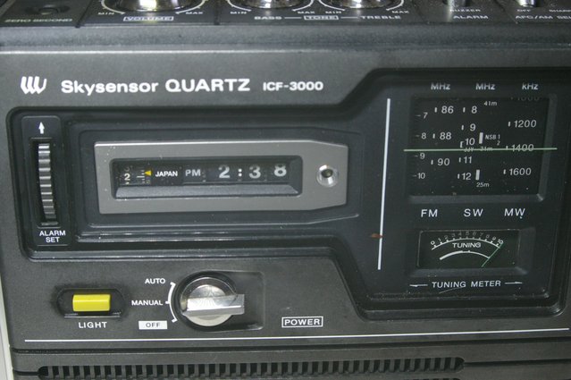SONY ICF-3000 時計アラーム動作不良 : JHGのブログ