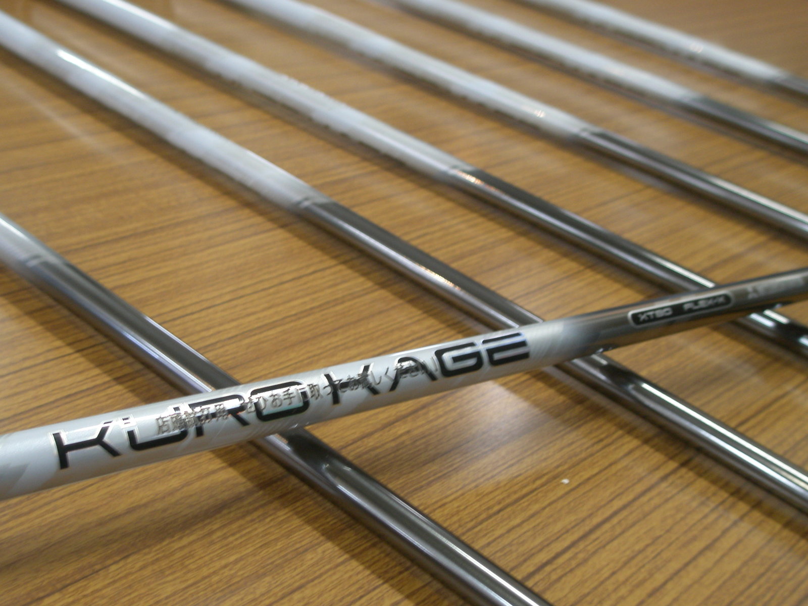 三菱レイヨンKURO KAGE XTシリーズ 全フレックス試打シャフト完成しま