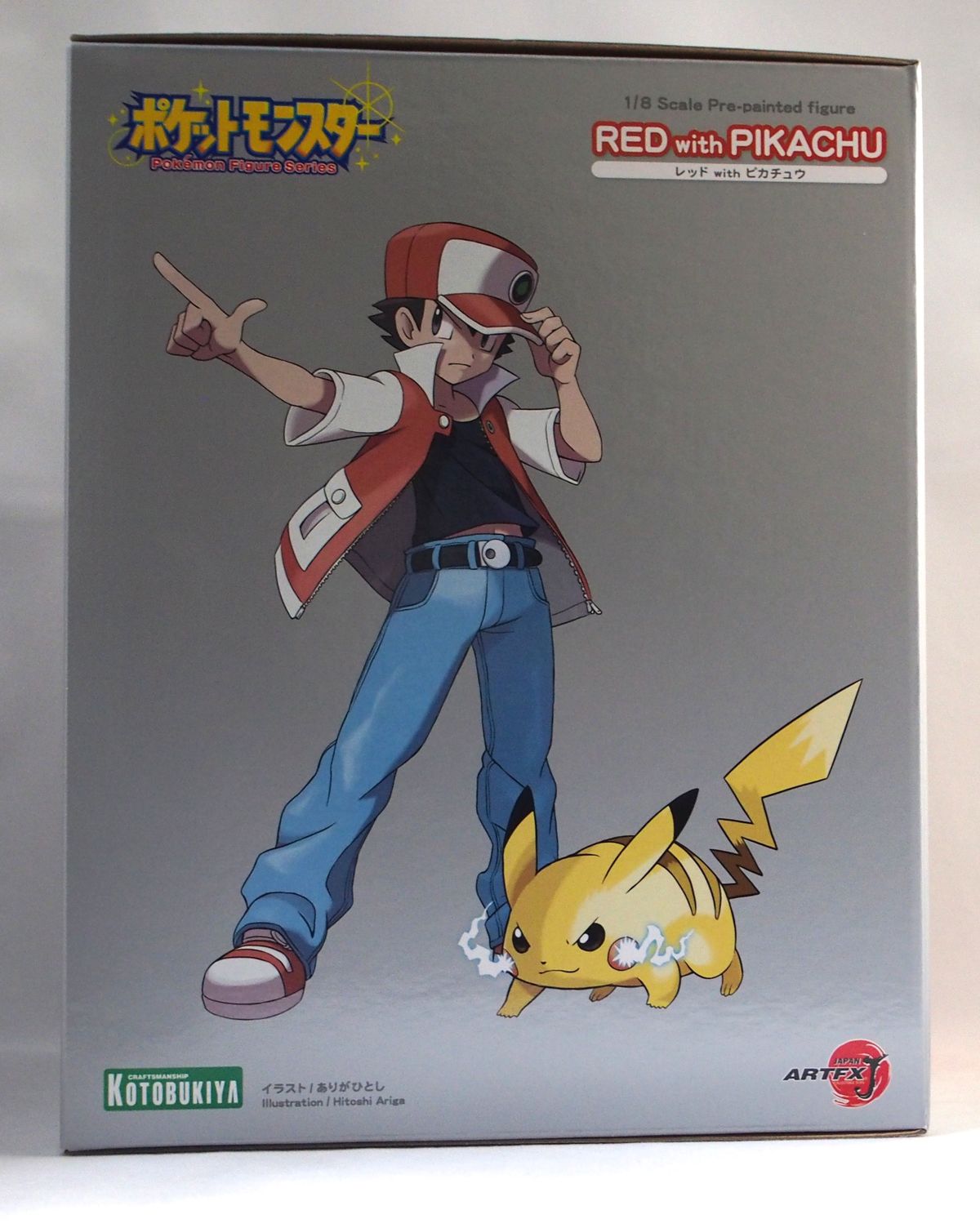 ARTFX J レッド with ピカチュウ : 不玩全燃焼日誌