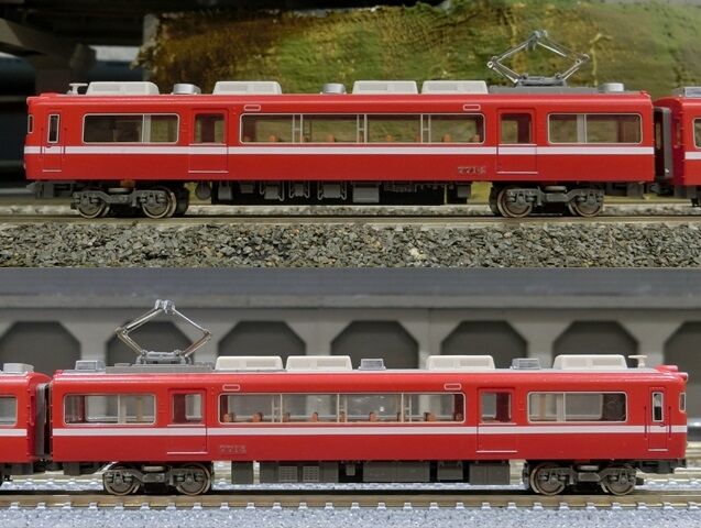 グリーンマックス 名鉄7700系(白帯車) : 横浜西部急行の備忘録2