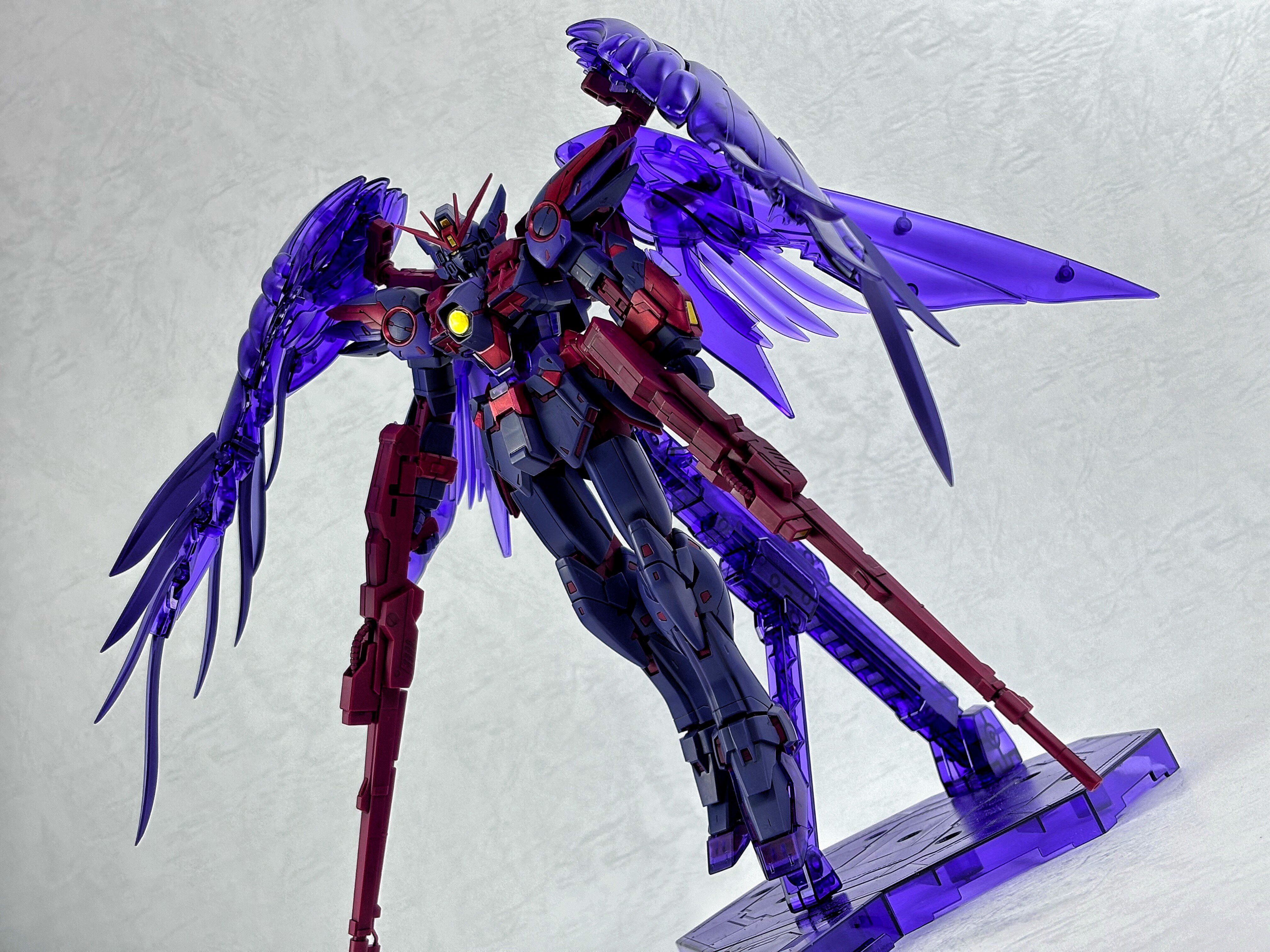 MG ウイングガンダムゼロEW[CROSS CONTRAST COLORS/CLEAR PURPLE