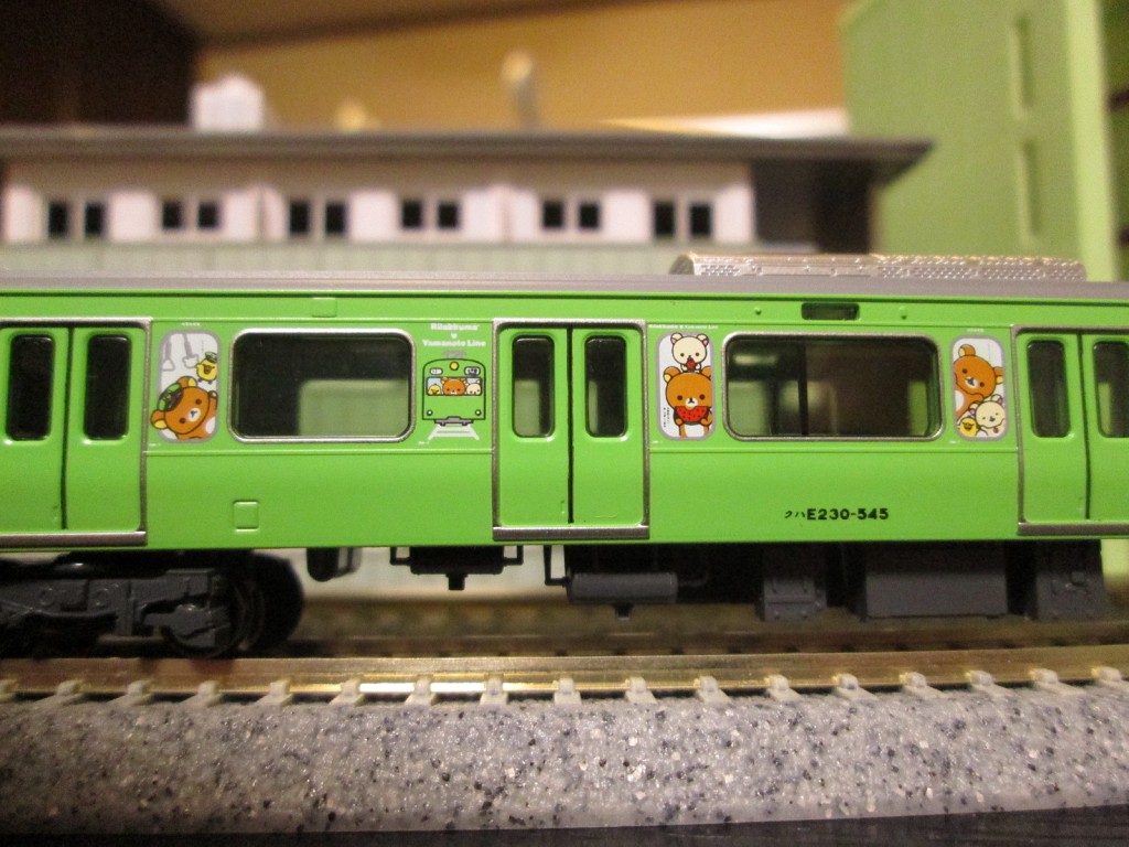 Nゲージ みどりの山手線ラッピングトレイン リラックマ仕様（2014/02
