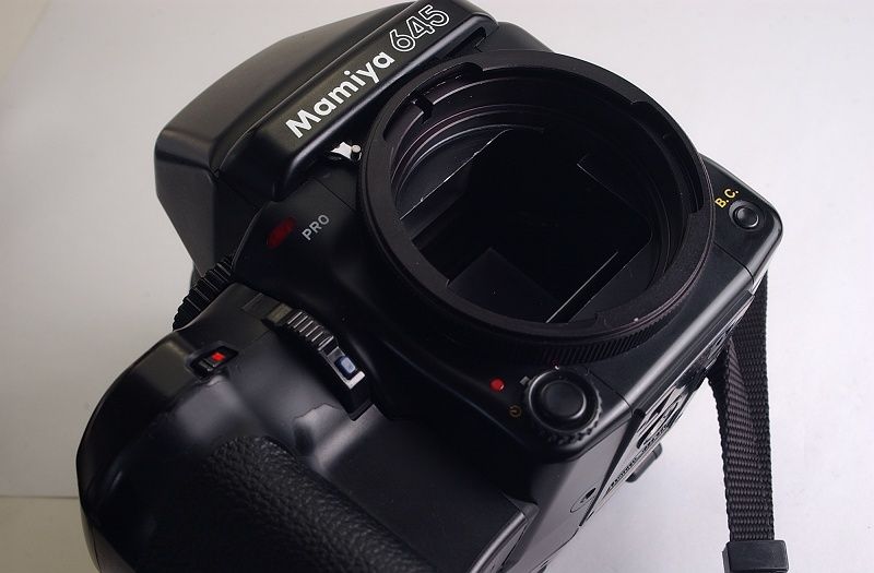 ペンタコンシックス系レンズ マミヤ645用マウントアダプター : muk