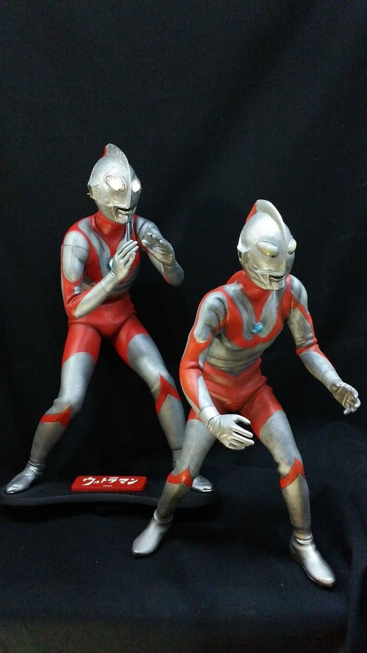 ウルトラマン ガレージキット 45cm ウルトラマンレオ対ブラックギラス