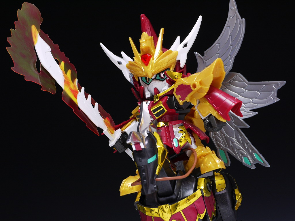 SD三国伝 真 紅蓮装 曹操ガンダム・絶影 レビュー : はっちゃか