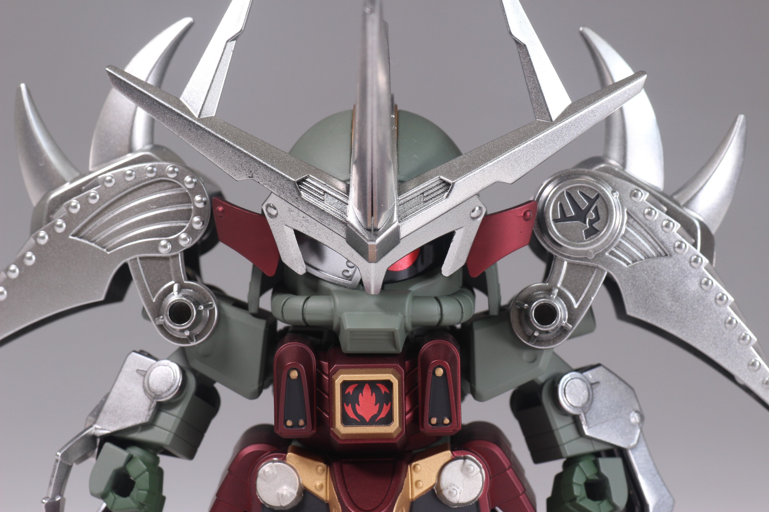 レジェンドBB 殺駆頭 （闇将軍） 全塗装 BB戦士 ザクト : Namicomの