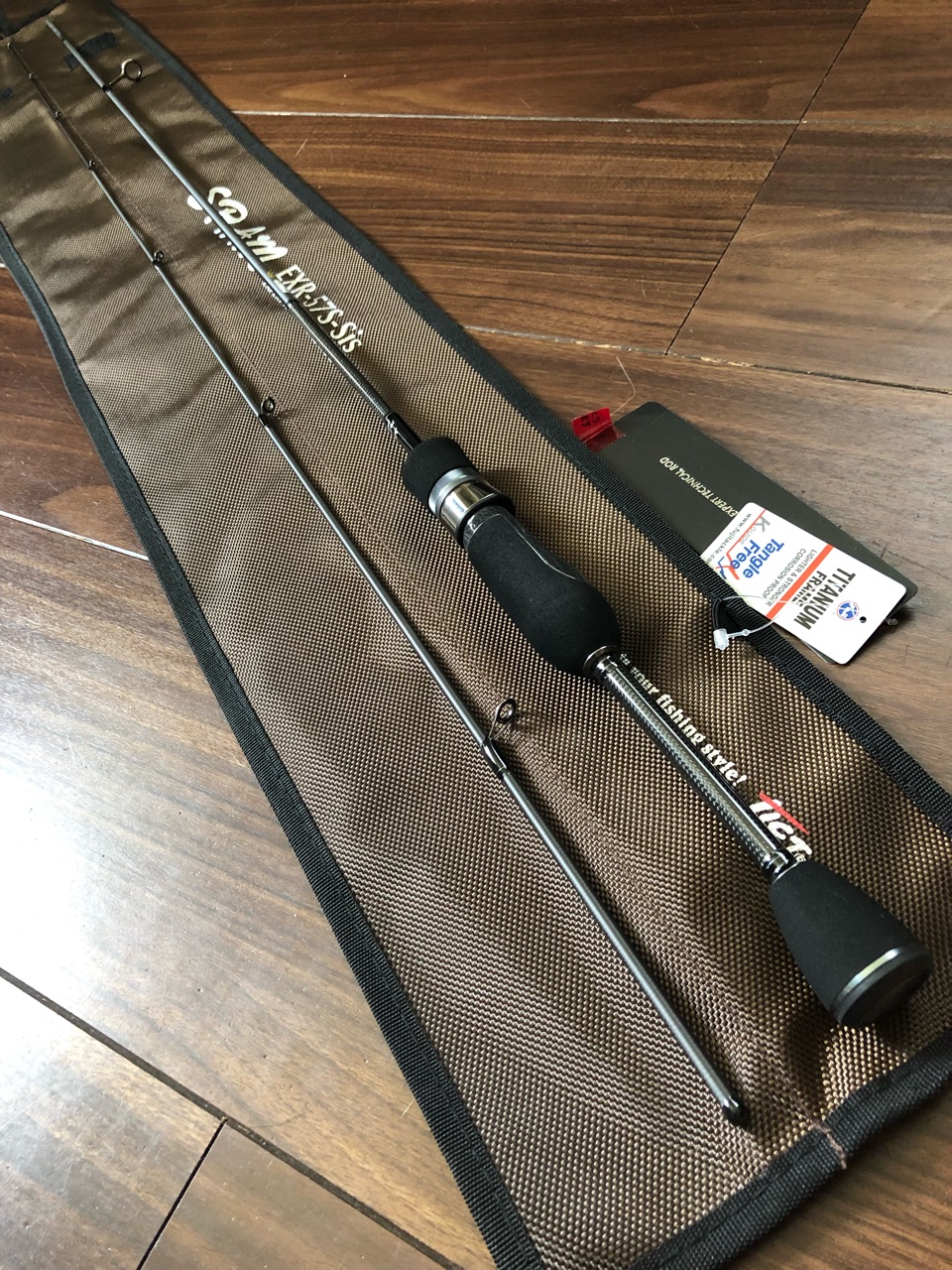 SRAM EXR-57S-Sisが到着！！！！ 0.4gの操作感も抜群、湾奥で遊ぶには