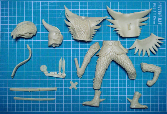 海洋堂 ガレージキット 変身忍者 嵐 : 真ハセログ