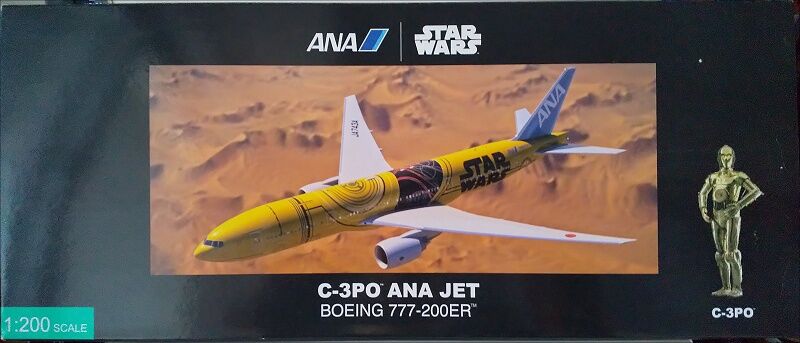 全日空商事…1/200：ANA B777-200ER『C-3PO ANA JET』 : スノ・ブロ2