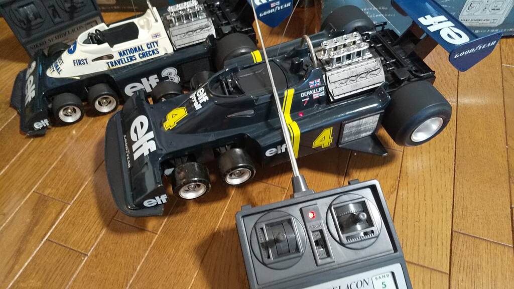 1970年代後半【NIKKO セミデラコン 1/10 タイレルフォード】人気の6輪F