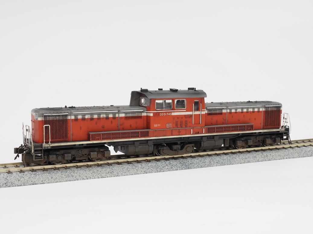 HO KATO DD51 ウェザリング : 瀬戸川模型工房のブログ