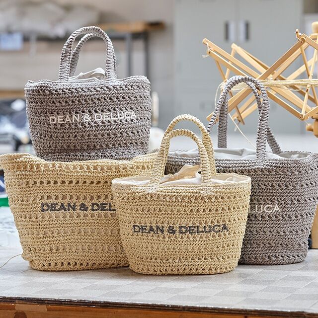 DEAN & DELUCA】BEAMSコラボ！保冷バッグ付きクロッシェバスケット