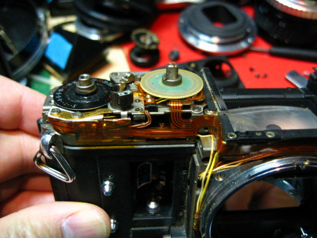 キヤノン New F-1のレストア : カメラと写真が大好きな毎日 + バイク