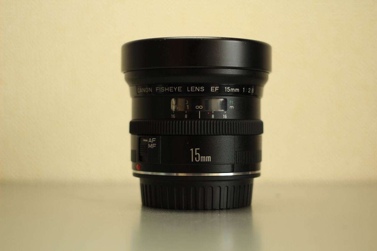 Canon EF15mmF2.8 フィッシュアイレンズを買ってみた （レビュー