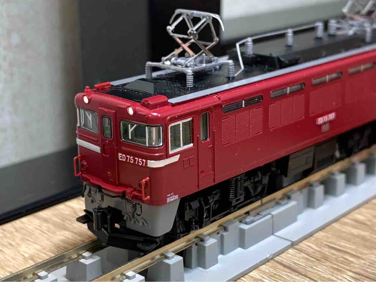 TOMIX ED75形700番台(後期型) 整備完了 - れいるのおと