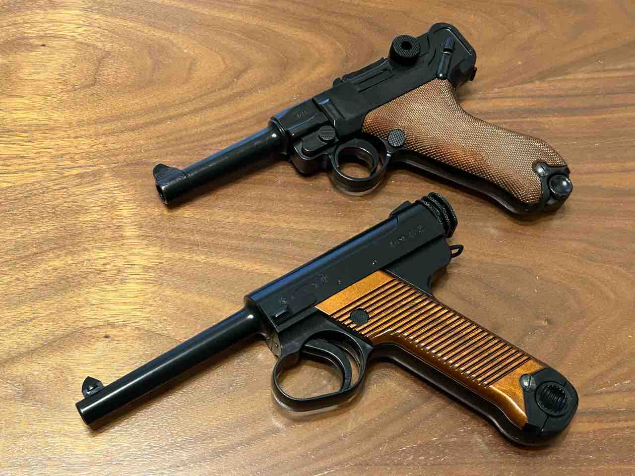 東京マルイ ルガーP08 エアコキ ＆ 南部14年式 エアコキ : 気ままに