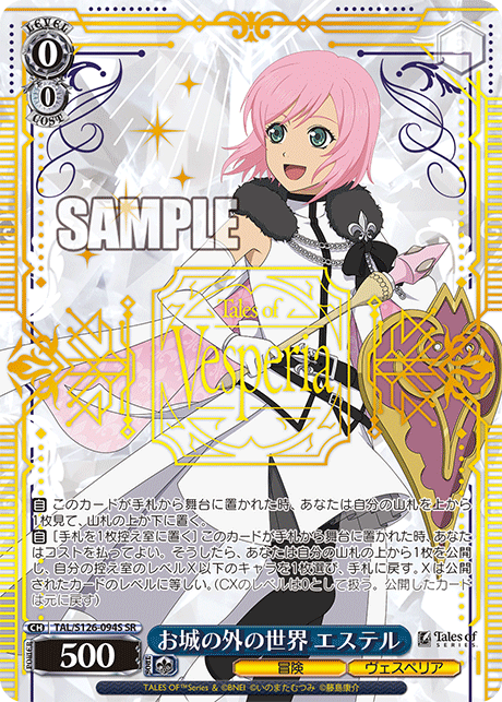 WS】テイルズオブヴェスペリア「お城の外の世界 エステル」 「正義を