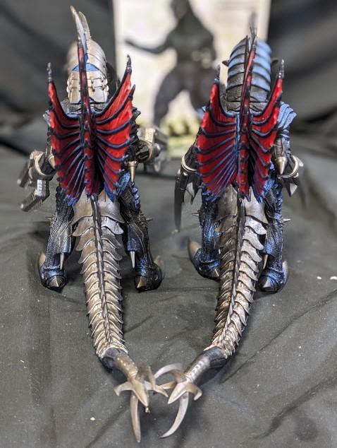 FWガイガン＆強化ガイガン（バンダイ）＆ゴジラ（バンプレスト