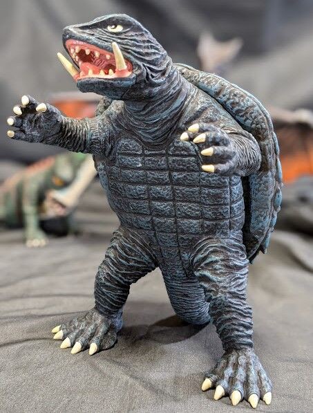 昭和ガメラ＆ギロン＆ギャオス（エクスプラス）ソフビフィギュア3体