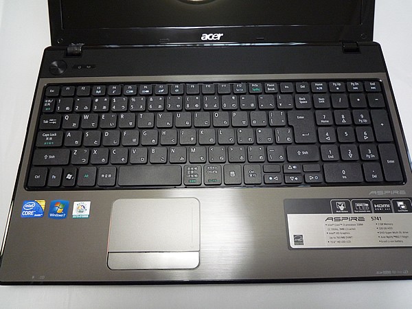 ACERのノートPC「Aspire 5741」レビュー : 鷲宮らき☆すた聖地巡礼レポ