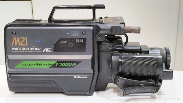 1986/昭和61/National/NV-M21/MACLORD MOVIE/CCD/VHSフルカセット肩