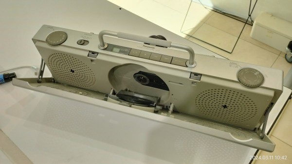 希少】Panasonic ポータブルCDチューナ SL-PH7 西堀晋デザイン 希少