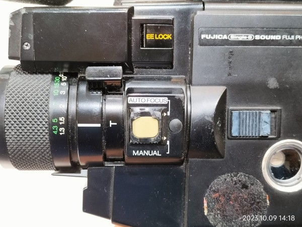 1981/昭和56/FUJICA/P400 SOUND AUTOFOCAS/Single8/シングル8/最後の