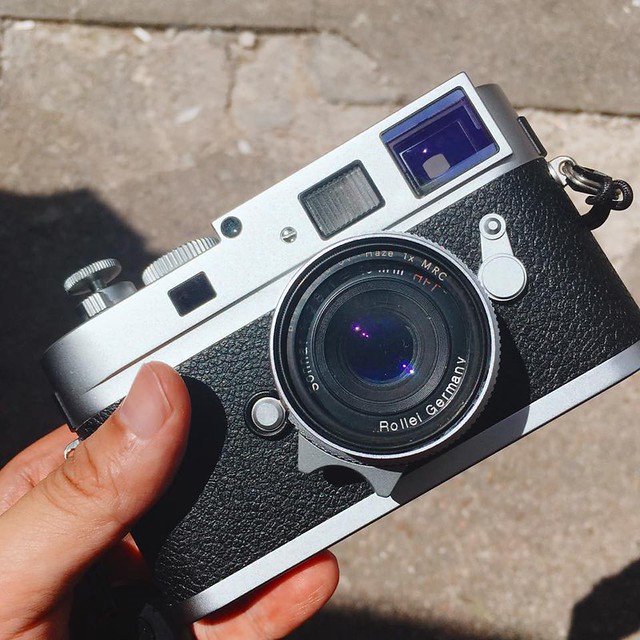 Rollei 40mm f/2.8 HFT Sonnar LTM — Rollei 35s under digitization