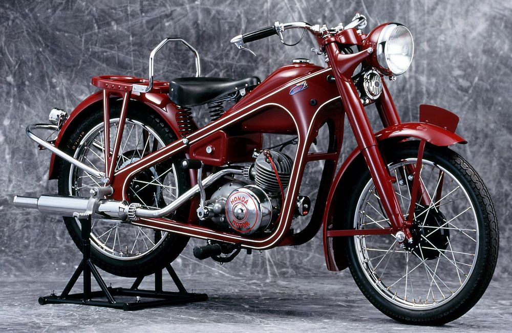 Honda Dream type D 1949 - Motorcycle specifications, reviews, photos