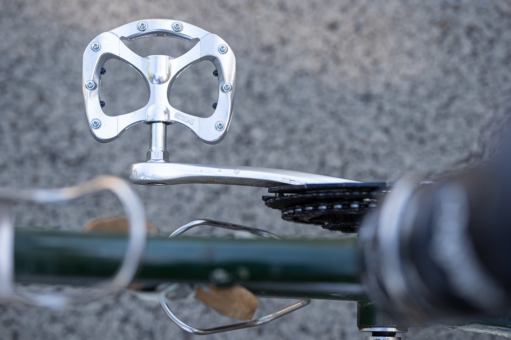 MKS* pretzel pedal (silver) - BLUE LUG ONLINE STORE