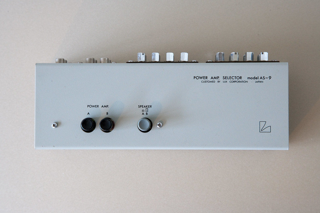 Luxman AS-9 #2 | This is the Power Amp. Selector AS-9. Made … | Flickr