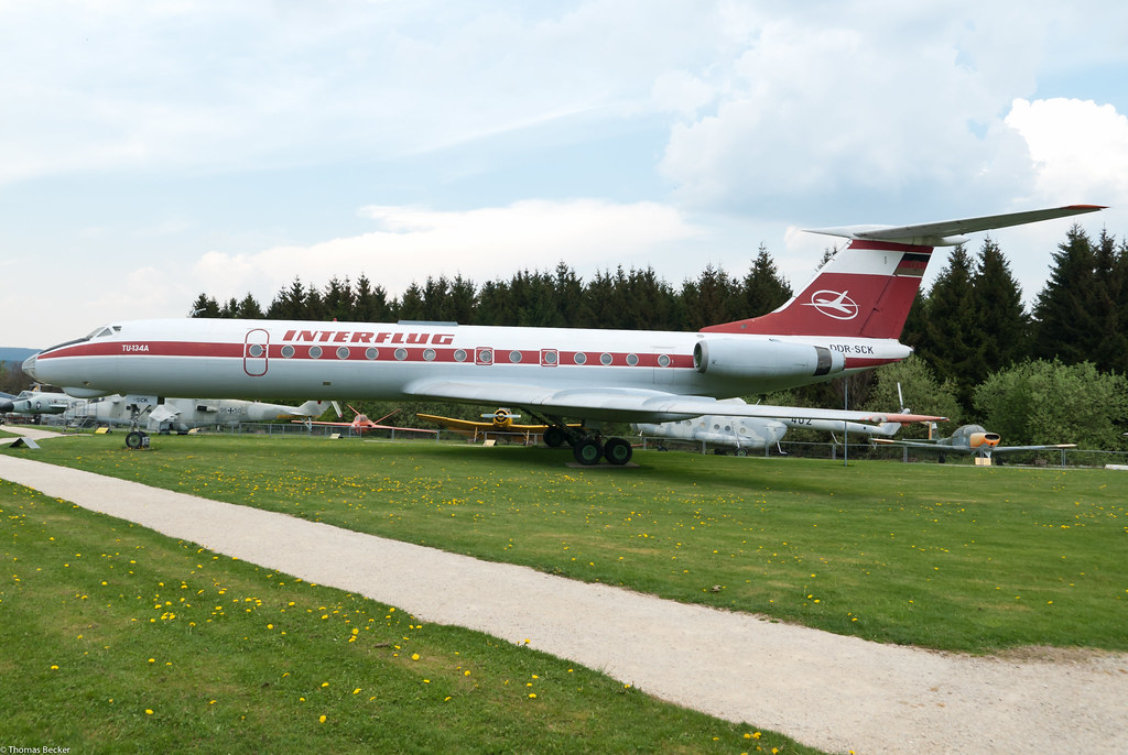 Interflug Tupolev Tu-134A DDR-SCK (62957) | Interflug was th… | Flickr