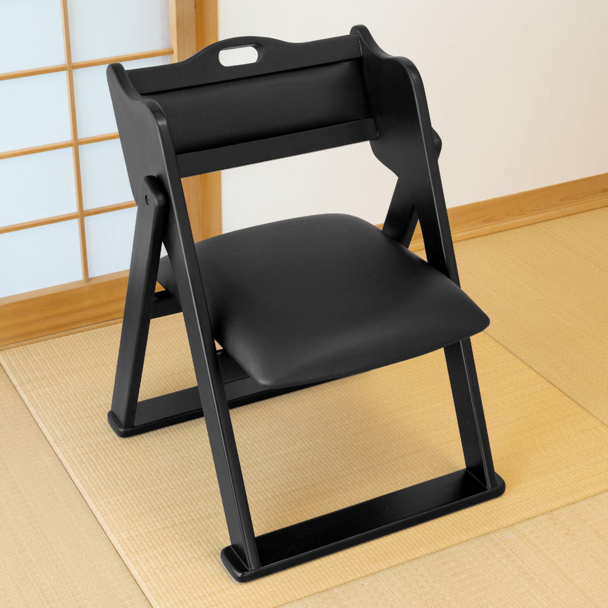 dショッピング |お座敷チェア 座面高36cm 座椅子 折りたたみ椅子