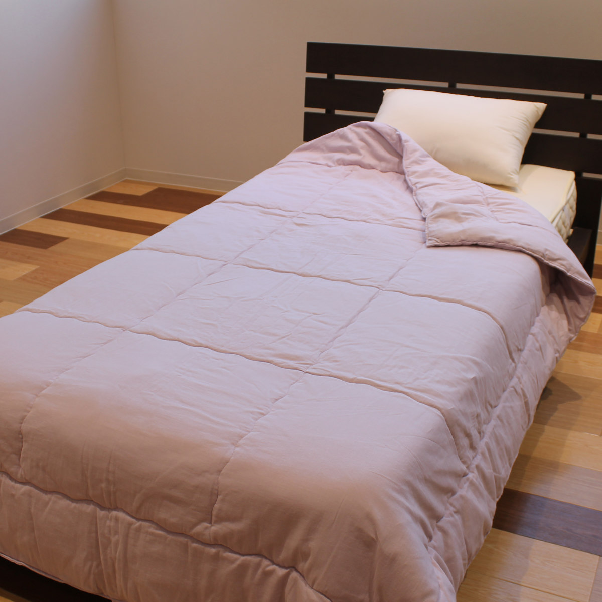 掛け布団 シングル ウール100％ 和晒ガーゼ 洗濯機OK 洗える 日本製