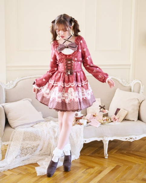 Melty Chocolateワンピース ｜ LIZ LISA（リズリサ）公式通販 ｜ Tokyo