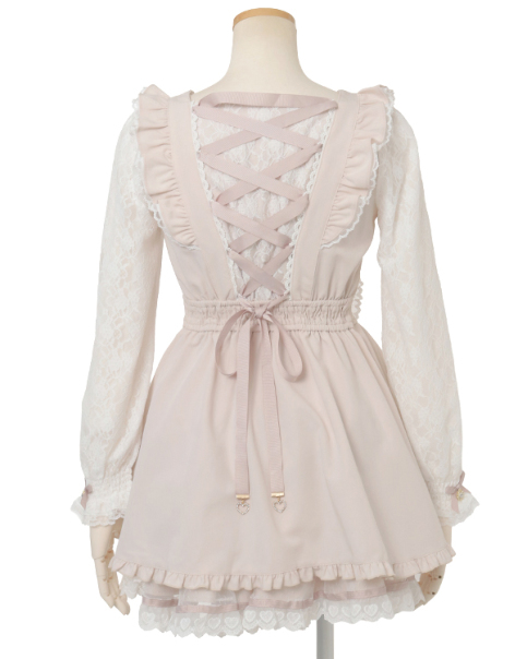 フロントカシュクールBIGリボンセットアップ ｜ LIZ LISA（リズリサ