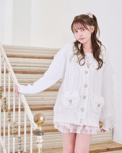 メニーリボンロングカーディガン ｜ LIZ LISA（リズリサ）公式通販