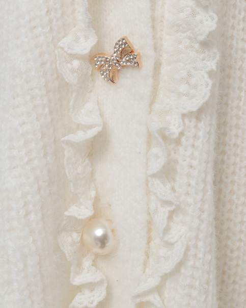 ファーカラーぺプラムカーディガン ｜ LIZ LISA（リズリサ）公式通販