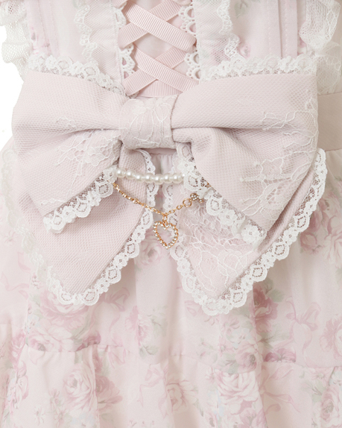 ローズリボンシフォンワンピース ｜ LIZ LISA（リズリサ）公式通販