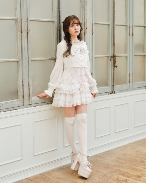 カーディガン×フリルキャミワンピース ｜ LIZ LISA（リズリサ）公式