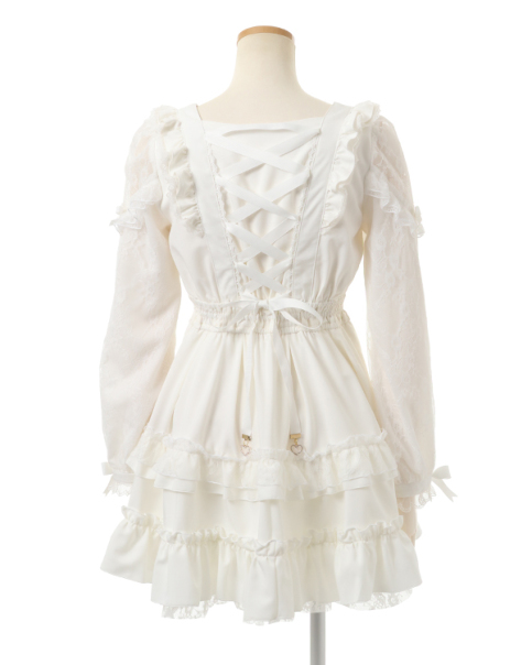 ティアラリボンティアードワンピース ｜ LIZ LISA（リズリサ）公式通販