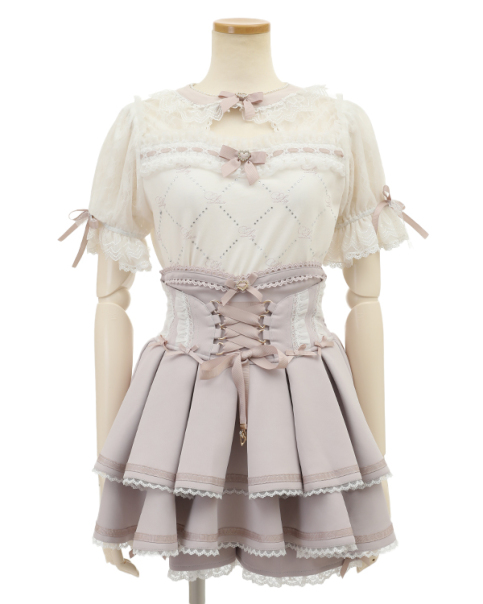 モノグラムビジューカットトップス ｜ LIZ LISA（リズリサ）公式通販