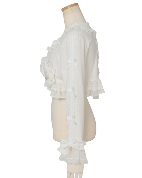 リボンレースボレロカットカーディガン ｜ LIZ LISA（リズリサ）公式