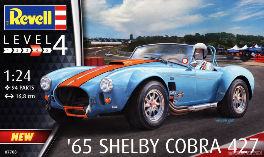 REVELL 07708 1/24 '65 シェルビー コブラ 427 - 楽模型 ー LONGBOW